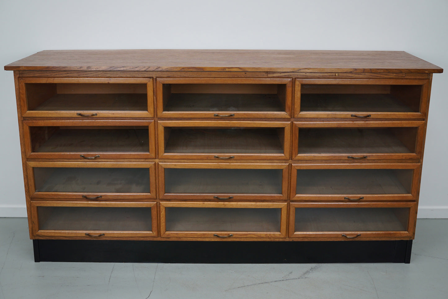 Dutch Oak Haberdashery Shop Cabinet / Sideboard, 1950s